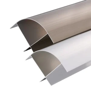 Corner Aluminum Profiles External Curved Wall Corner Guards Aluminum Materials Building Aluminum Profiles