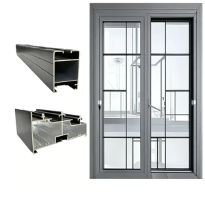 Corrosion Resistant Aluminium Profile for Door Window Frames Building Aluminum Profiles