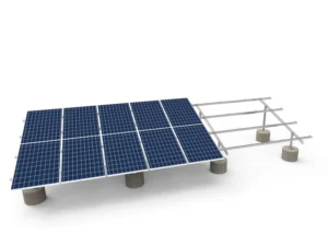 Corrosion Resistant Ground Mount Solar Frame Kit for Residential & Commercial Use