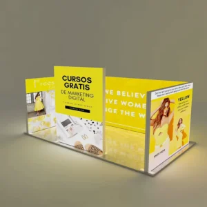 Custom 10X20 10X10 8X8 Mobile Modular Lightbox Tradeshow and Party Equipment Stand Booth Backdrop Display