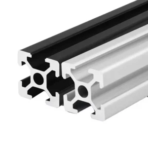Custom 6000 Series Rail T Slot 2525 Aluminum Alloy Extrusion European Standard Anodized Rail for DIY 3D Printer CNC Machine