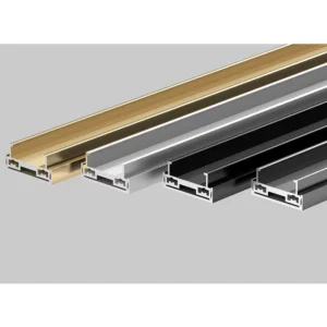 Custom 6000 Series T3 T8 Temper Aluminum Alloy Profile Swinging Glass Door Wardrobe Window Bending Cutting Welding