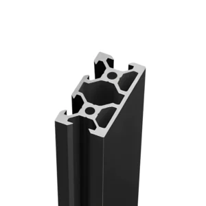 Custom 6061 6063 T5 Anodized Black V slot and T slot Industrial Type Aluminum Profile with Fabrication Services