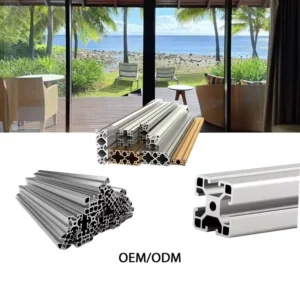 Custom 6061-T6 Aluminum Profiles for Sliding Windows and Doors Precision Tolerance 0.02mm Class 101 Mold Shandong Origin