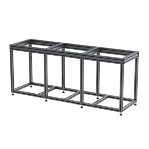 Custom Alu Profile Building Aquarium System Racks Frame Industry Aluminum Shelves Fish Tank Pool Stand Fish Display Tank Rack