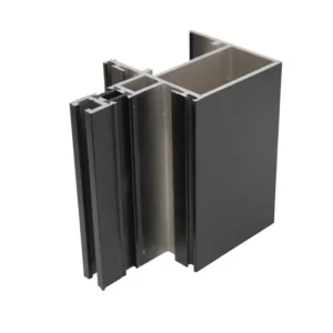 Custom Aluminium Alloy Doors and Windows Anodized PVDF Powder Coated Modern Design Commercial Use