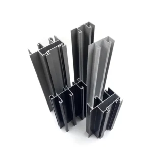 Custom Aluminum Alloy 6063 T5 Profiles Suppliers for Window and Door Thermal Break Extrusion with Custom Cutting Service