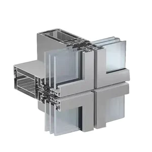 Custom Aluminum Alloy Extrusion Profile Curtain Wall Aluminum Profiles for Curtain Wall