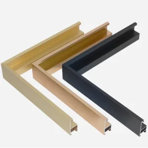 Custom Aluminum Alloy Frame Moulding Profile for Picture Photo Mirror Frames Painting Poster Home Decoration