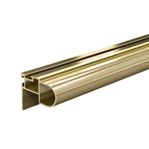 Custom Aluminum Gold Color Handle Profiles for Cabinet & Furniture Systems and All Kinds Aluminum Extrusion Profile