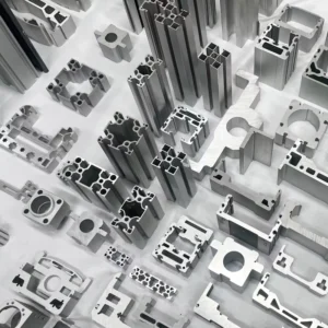 Custom Aluminum Profile 6000 Series Alloy Extruded Assembled Electronic Enclosure CNC Door Bending Cutting Anodized Powder