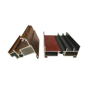 Custom Aluminum Profile 6063 Series Sliding Door and Window Frame