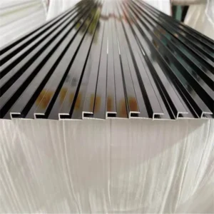 Custom Aluminum Profile Decorative Materials 100% Inspected by Professional Factory