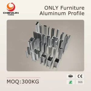 Custom Aluminum Profile For Furniture 6063 T5 OEM Aluminium Furniture Profile Anodized For Cabinet Wardrobe Manufacturer