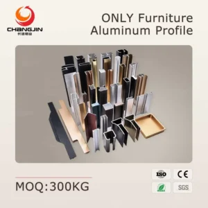 Custom Aluminum Profile Furniture Component 6063 T5 Anodized Electrophoretic Custom Decoration Aluminum Profile Fabrication