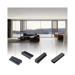 Custom Aluminum Profiles Factory Powder Coated Window Aluminum Profiles Guangdong Aluminum Profiles
