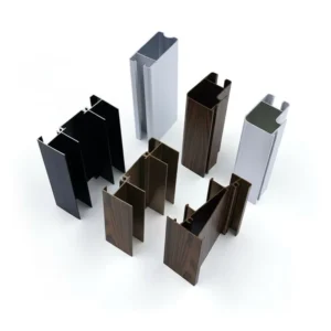 Custom Aluminum Profiles for Window and Door Frames with Cutting and Bending Services AA Grade Custom Sizes