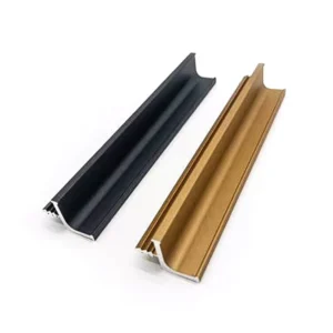 Custom Anodized Aluminum Window and Door Profile Aluminum Upper Cabinets Profile Frame Aluminum Profile