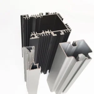 Custom Color 6000 Series Aluminum Alloy Profile Powder Coated Red Frame Cutting Service for Retail Displays Exhibition Stands