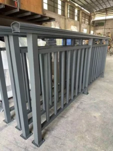 Custom Contemporary Iron & Aluminum DIY Villa Courtyard Balcony Deck Stairway Railings