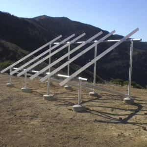 Custom Design PV Photovoltaic Power Structure Ground Mount Solar Panel Frames and Mounting Racking Systems