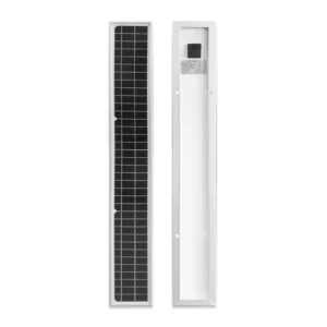 Custom Glass Solar Panel Frameless Black Mini Solar Panel 12v 18v 10w 20w 30w 40w 50w Rigid Solar Panel for Venetian Blinds
