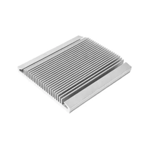 Custom High Density 6000 Series Aluminum Extruded Heat Sink Profiles Anodize Finish Precision CNC Machining LED Cutting Welding