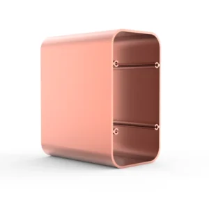 Custom Industrial Aluminum Extrusion Housing With CNC Machined Profile Structural Design Small Aluminum Electronic Enclosures
