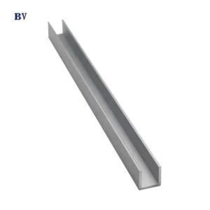 Custom Manufactured Building Wall Decorative Profiles U-Edge Tile Protection Decorative Aluminum Profiles U Shape