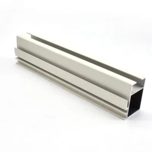 Custom Profile Aluminum Cabinet Powder Coated White Window Profile