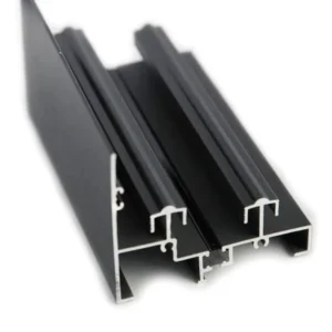 Custom Security Types 6000 Series Aluminum Alloy Casement Window Frame Profiles with Bending Welding Services for Doors Windows