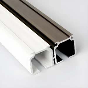 Custom Size 6000 Series Aluminum Curtain Track Extrusion Profile Bending Cutting T3 T8 Temper for Door Window Applications