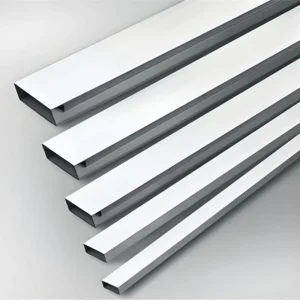 Custom Size 6000 Series Anodized Square Aluminum Tube Hollow Profile with Bending & Cutting Services for Building Frame Support