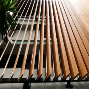 Custom Size Adjustable Modern Vertical Outdoor Curtain Wall Ventilation Facade Decoration Heatproof Durable Eco Friendly
