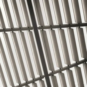 Custom Size Heatproof UV Resistant Ventilation Curtain Wall Decoration Facade Cladding Exterior Aluminum Louver