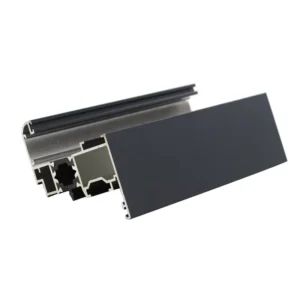 Custom Size Modern Design Aluminum Door Profile Powder Coated Surface Treatment High Quality Profile Frame Total Project