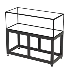 Custom Size Multi Layer Tanks Rack Load bearing Aluminum Profile Bracket Frame Home Commercial Aquarium Stand Fish Tank Shelf