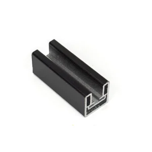 Custom Stair Rail Aluminum Stair Profiles Handrail for Balcony Outdoor U Shaped Handrail