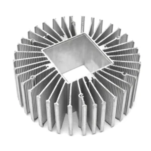 Custom T5 T6 6063 Aluminum Extrusion 3030 Profile Cylindrical Heat Sink With Various Free Heat Sink Molds