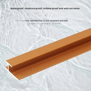 Custom made Aluminum Alloy Decorative Trim Wall Panels and I beam Shaped Corner Profiles