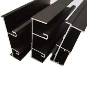 Customised Decorative Aluminum Alloy Profiles Door and Window Aluminum Extrusion Profiles