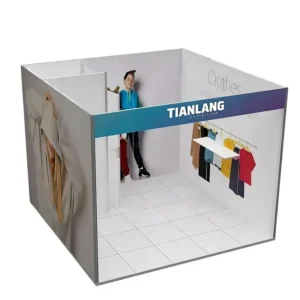 Customizable 62mm Fast System Aluminum Profile Modular Booth for Trade Show Exhibition