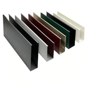 Customizable Modern Aluminum Panel Ceiling Decoration U shaped Profiles Suitable for Office Hotel Gym Mall Building Decoration