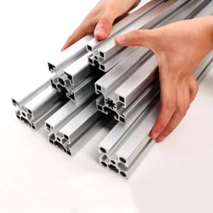 Customizable Sleek Modern Design Modular Aluminum Profile Display Booth 6000 Series Easy to Assemble Exhibition Welding Cutting