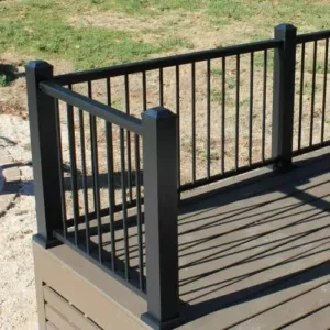 Customize Aluminum Profile Railing Post Fitting Aluminum Handrail for Stairs