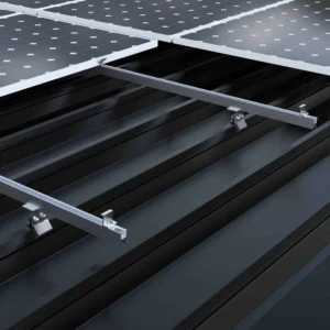Customize Aluminum Pv Structure Accessories Solar Panel Roof Mounting Rails for Roof