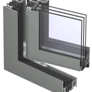 Customize Shape and Colors Aluminium Profile for Glass Door Aluminium Profile Glass Door