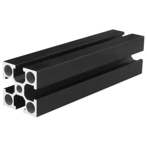 Customized 30×30 6063 T5 Aluminium Frame Profile Industry Black Aluminium Profile