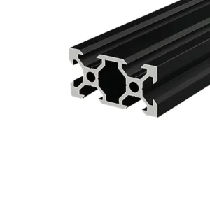 Customized 4020 Square V Slot Extrusion Industrial Aluminum 6000 Series Profile Cutting Processing Service Black Max