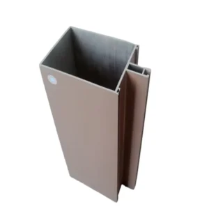 Customized 6000 Series Aluminum Curtain Wall Rail Profile Facade Processing Service Including Cutting
